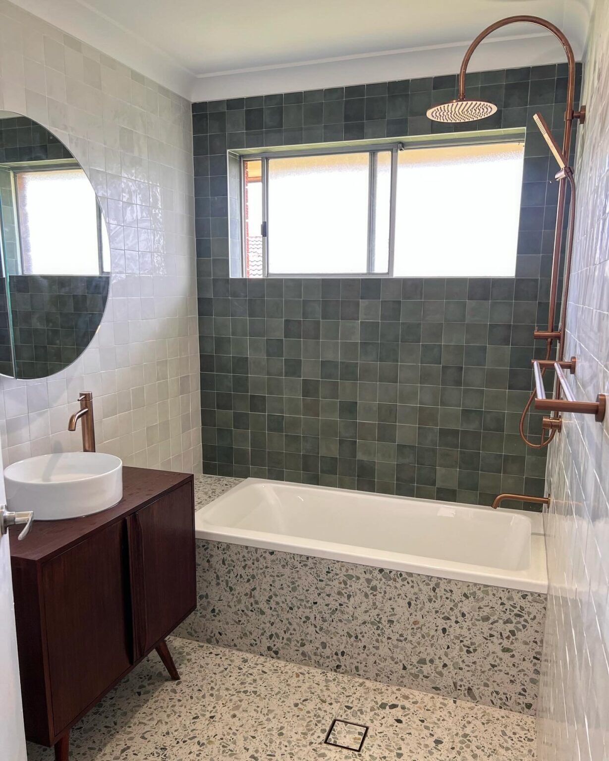 Renovated bathroom interior by Luke’s Renovations