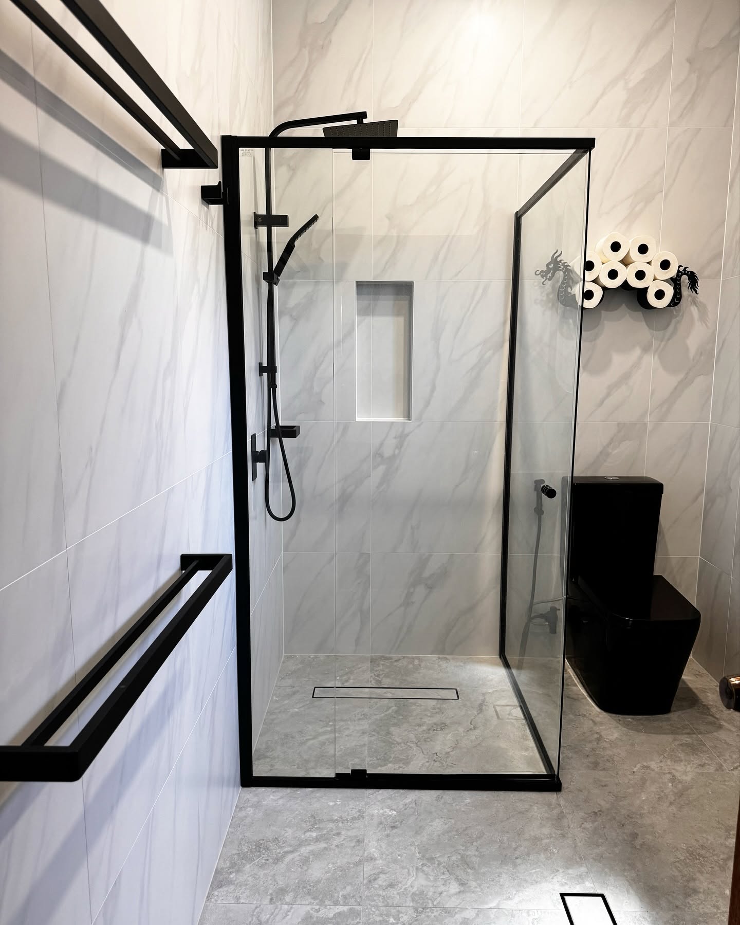 Bathroom renovation interior from Luke’s Renovations project imagery
