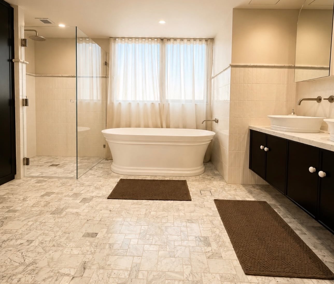 Bathroom renovation interior from Luke’s Renovations project imagery