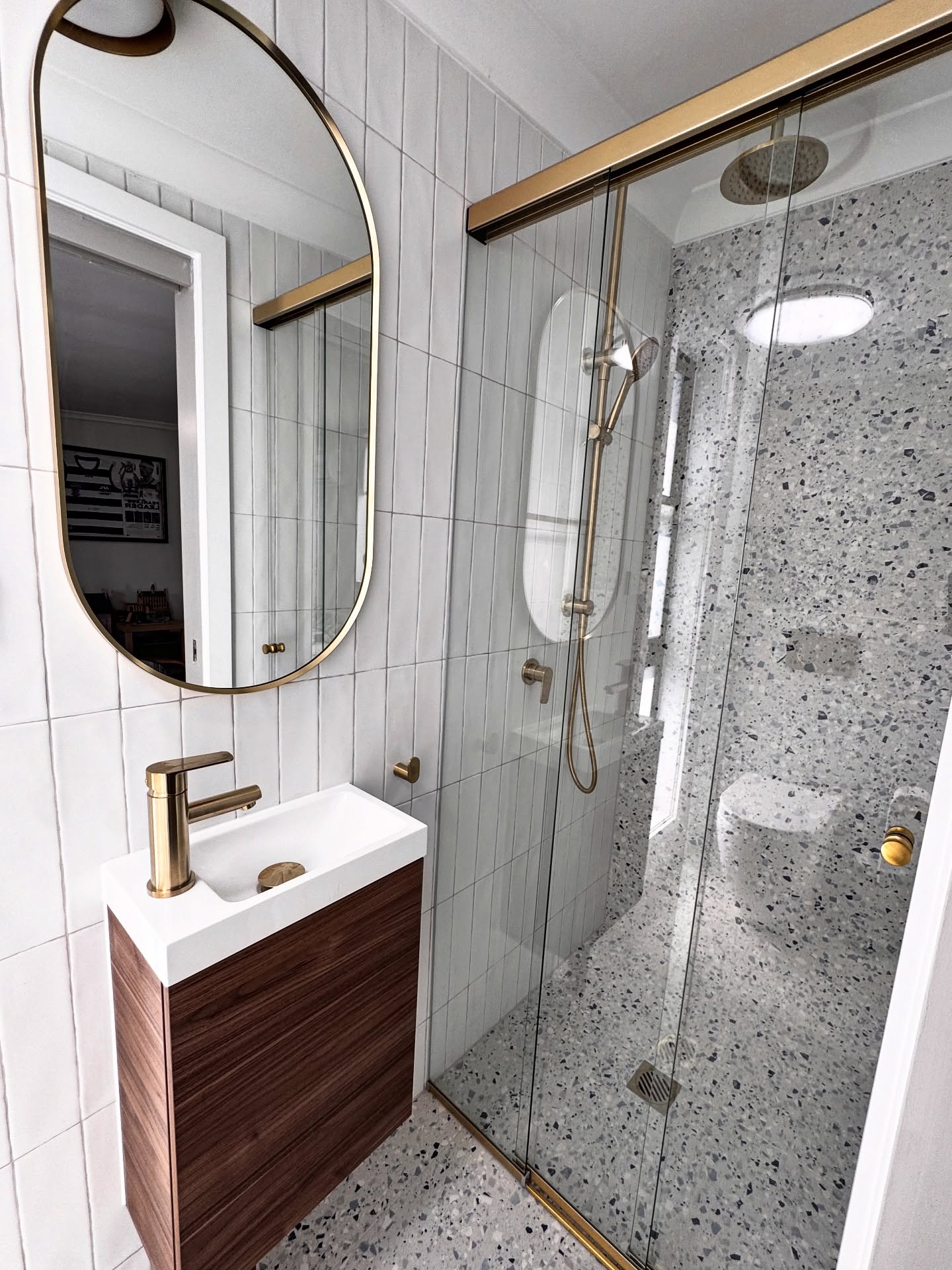 Bathroom renovation interior from Luke’s Renovations project imagery